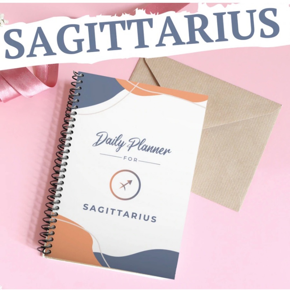 💜 Four Month Undated Daily Planner for Sagittarius